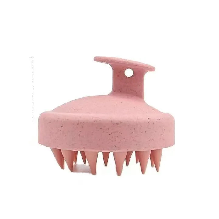 Massager Shampoo Brush Soft Silicone Bristles for Scalp Care Hair Scalp Scrubber Exfoliator for Dandruff Removal Hair Growth