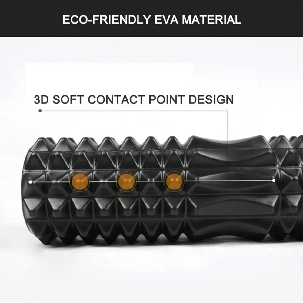 Foam Rollers for Muscle Massage 30/45CM - HIGH-Density Back Foam Roller for Back Pain Relief & Muscle Recovery in Legs & Arms