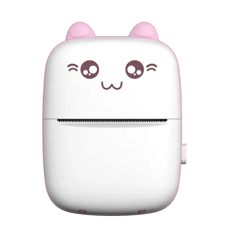 Mini Thermal Printer Portable Printer Inkless Bluetooth Wireless BT 200dpi  Photo Label Memo Wrong Question Printing Baby gift