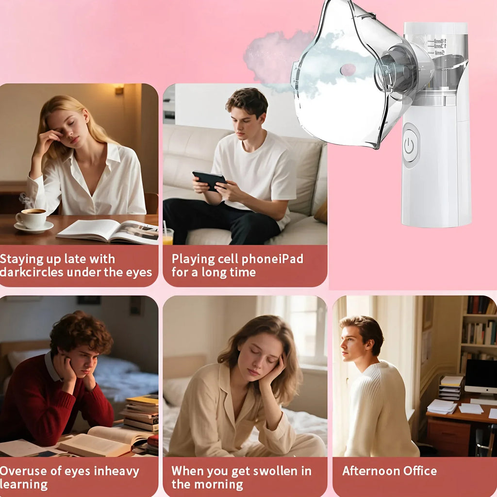 Portable Mini Facial Steamer Face Skin Care Nano Mist Sprayer Vaporizer Beauty Water Spa Nebulizer Humidifier