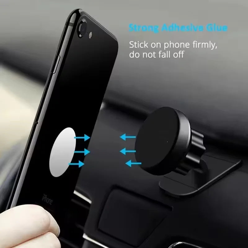 20pcs Universal Mount Metal Plate with Adhesive Magnetic Mount Car Holder Replacement Metal Plate Kit Magnet Mobile Phone Stand