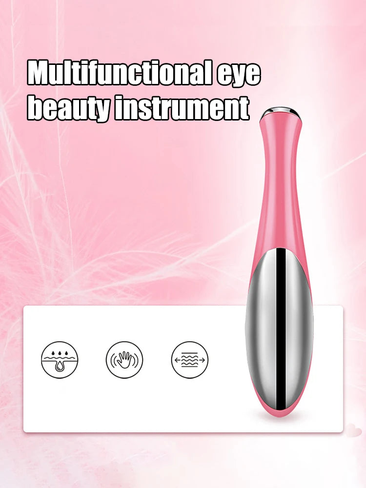 Electric Portable Eye Massager Vibration Anti-Aging Wrinkle Remover Dark Circle Eye Care Beauty Face Massage Tool