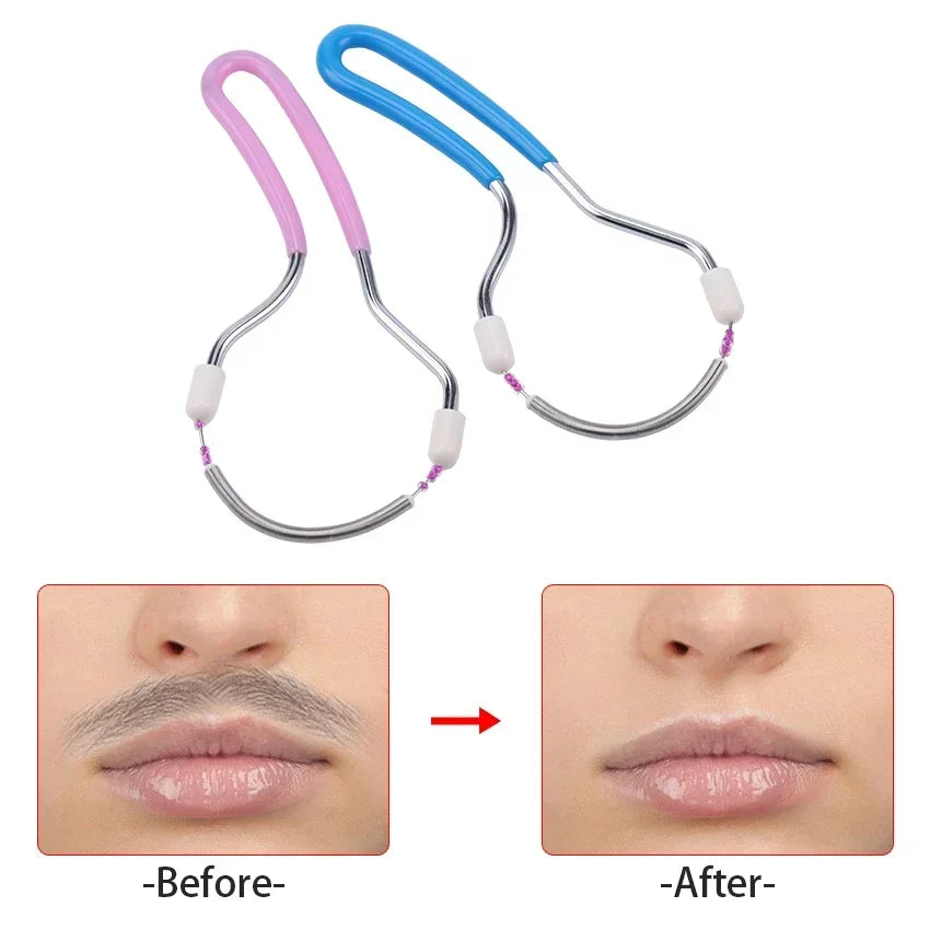 Facial Hair Remover For Women.Remove Unwanted Hair On Upper Lip,Chin,Face,Or Neck The Original Remover Spring For Unsightly Hair