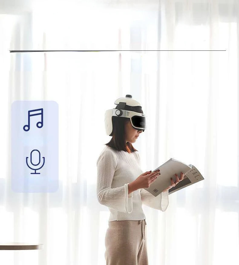 Electric Scalp Massager Head Massager Functional Massager Home Brain Massage Helmet Eye Head Massager New Generation