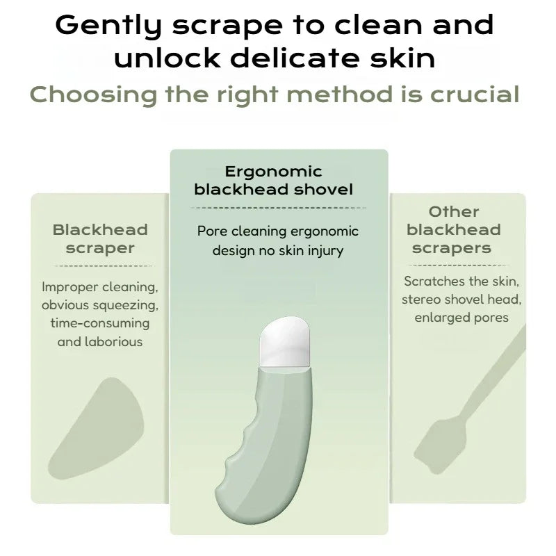1pc Deep Cleansing Blackhead Whitehead Removal Tool Pore Cleaner for Nose Face Skin Care Beauty Travel Tool