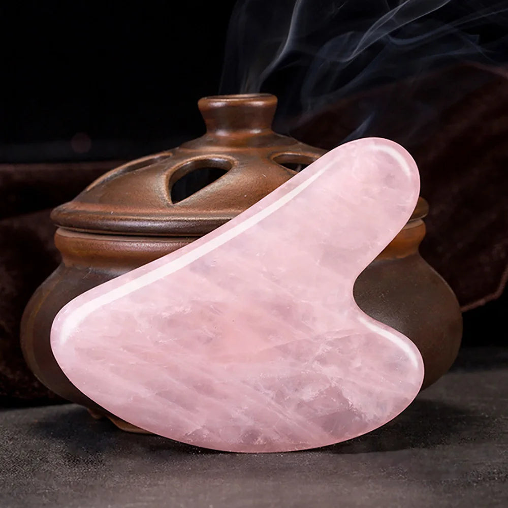 Resin Gua Sha Scraping Massage Scraper Face Massager Acupuncture Guasha Board Massager for Face Tool