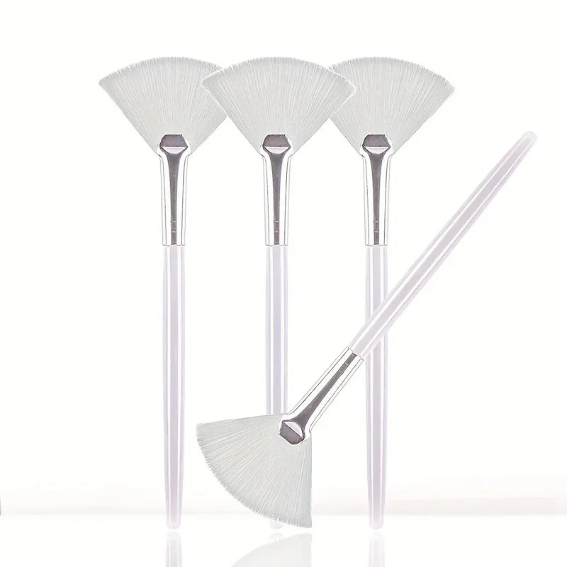 Facial care with soft brush head - Suitable for facial masks and basic facial skincare - Includes makeup mask application brush