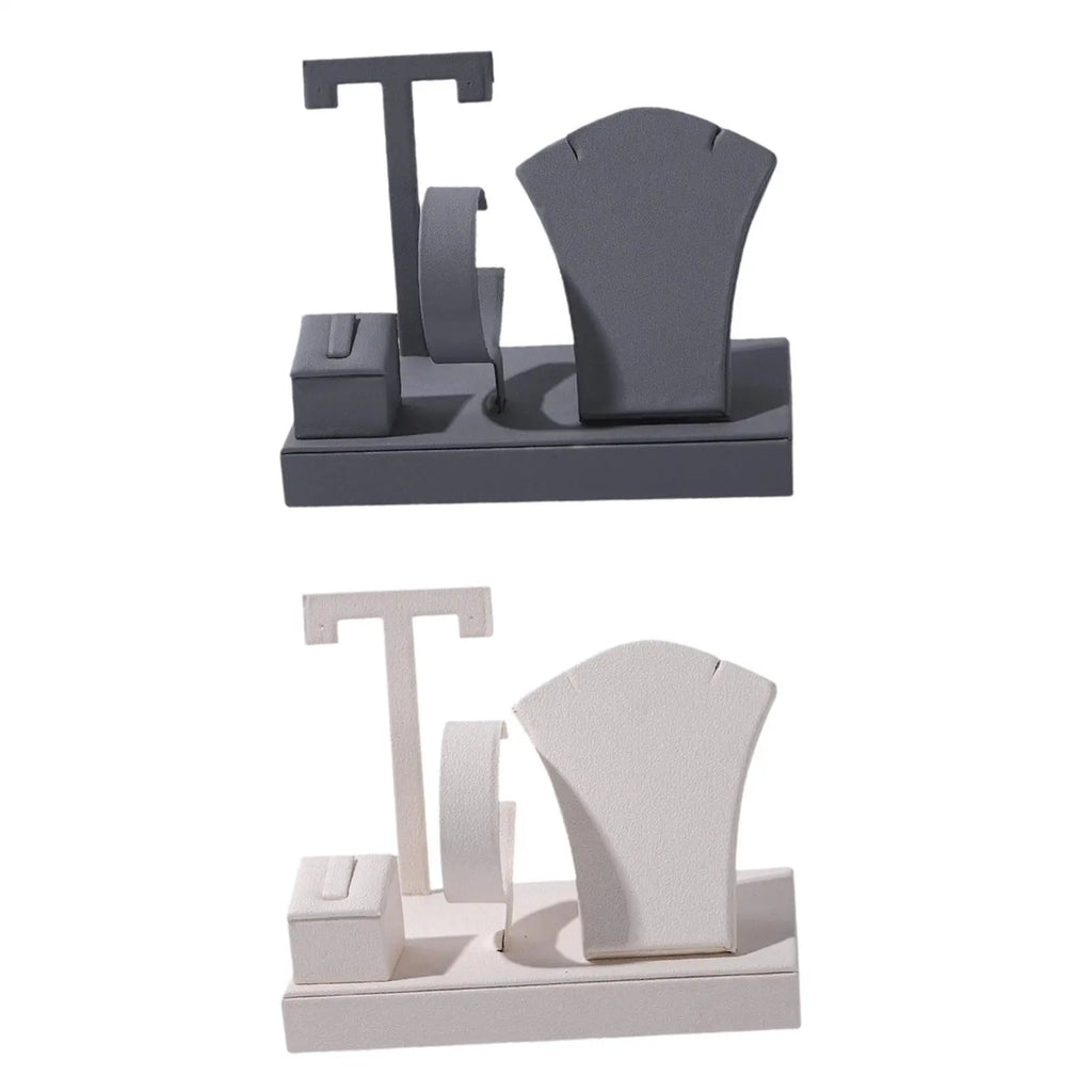 Jewelry Organizer Storage Box Display Tray Holder for Showcasing Bracelets Necklaces Rings Earrings in Retail Shop