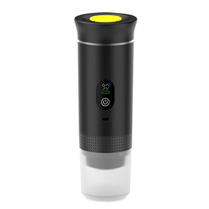 SOFT-Electric Coffee Maker Portable, Travel-Sized Car Self-Heating Espresso Machine For Camping