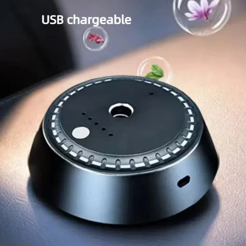 Essential Oil Diffuser Portable USB Rechargeable Scent Diffuser Ultrasonic Fragrance Oil Aroma Diffuser Car Smell Distributor