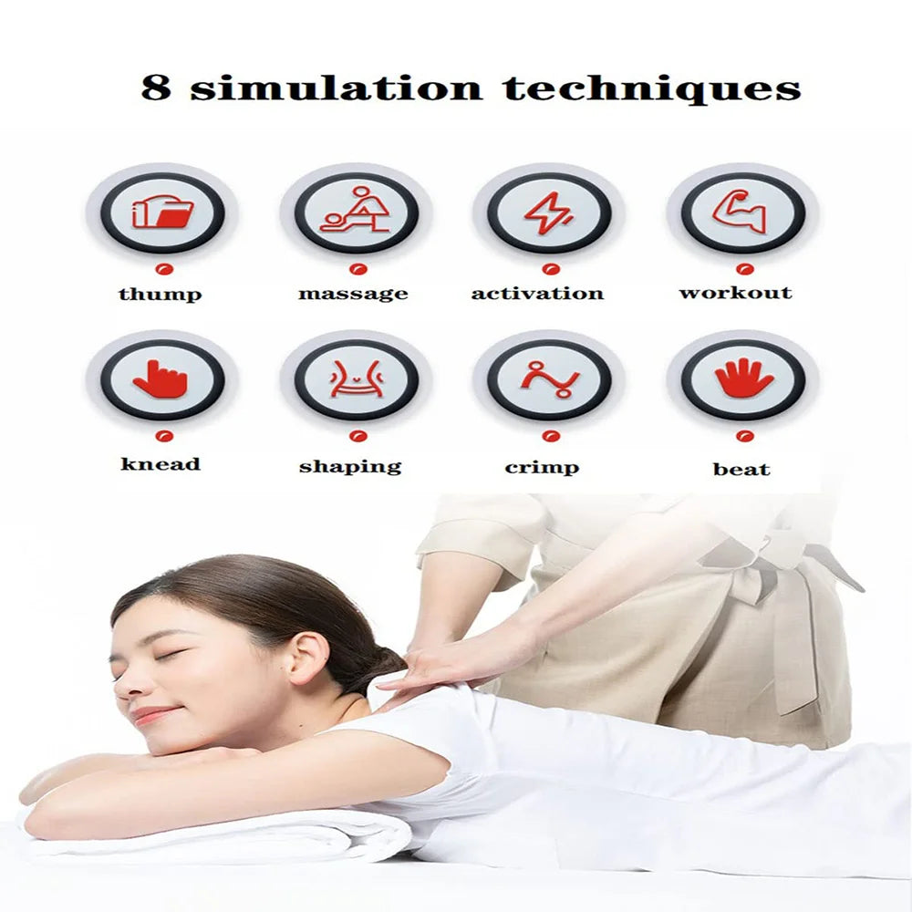 Cervical Massage Instrument Mini Micro Current Neck Massager Portable Massage Stick Shoulder and Neck Massager