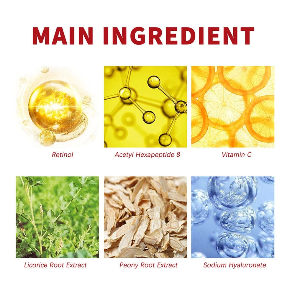 Retinol Lifting Firming Cream Collagen Wrinkle Remover Face Cream For Moisturizer Whitening Brighten Skin Products