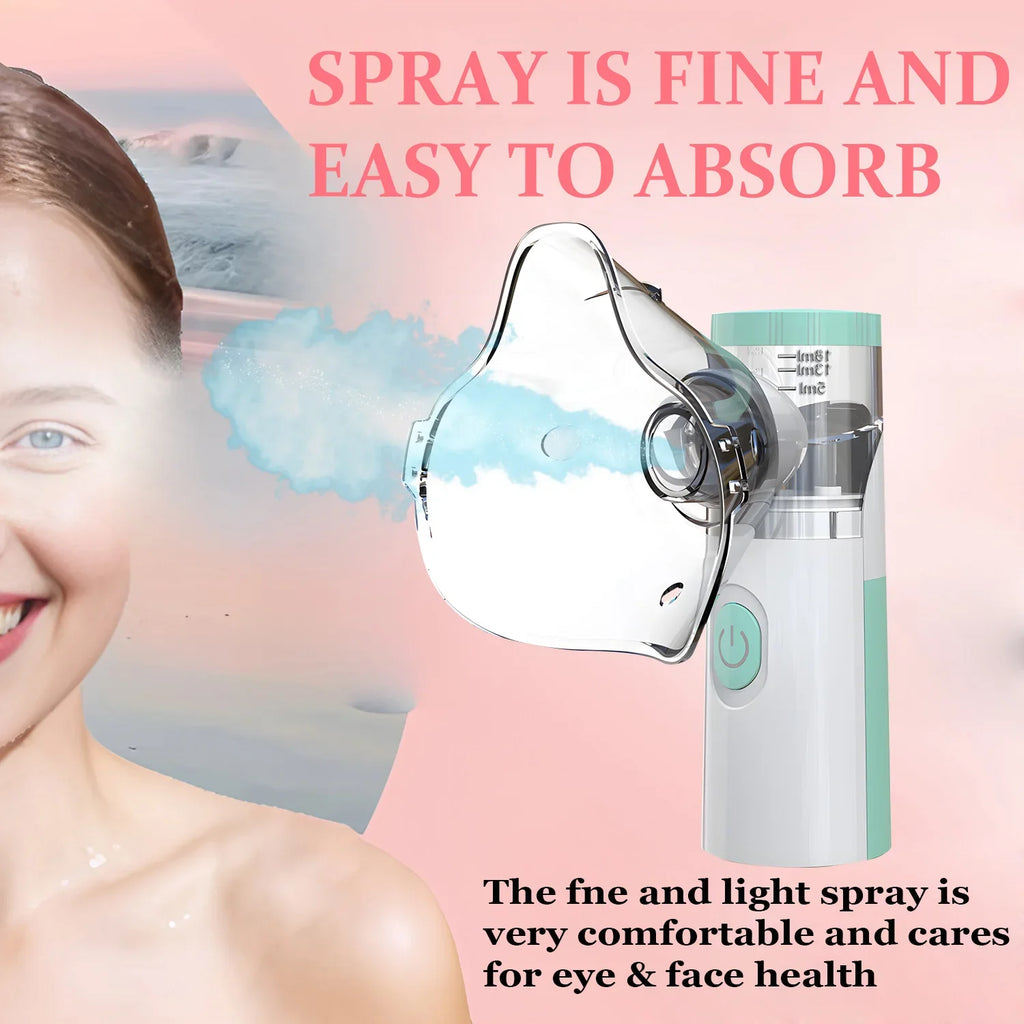 Portable Mini Facial Steamer Face Skin Care Nano Mist Sprayer Vaporizer Beauty Water Spa Nebulizer Humidifier