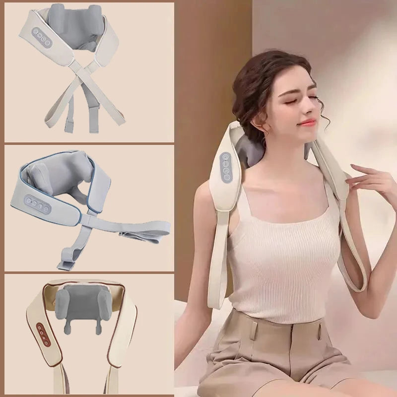 Shoulder-Neck Massager, Back-Shoulder Massager, Back-Shoulder Massager, Wireless Massager, Shoulder-Neck Massager, Pillow-Neck Massager, Back Muscle Relaxer, Full-Body Massager.