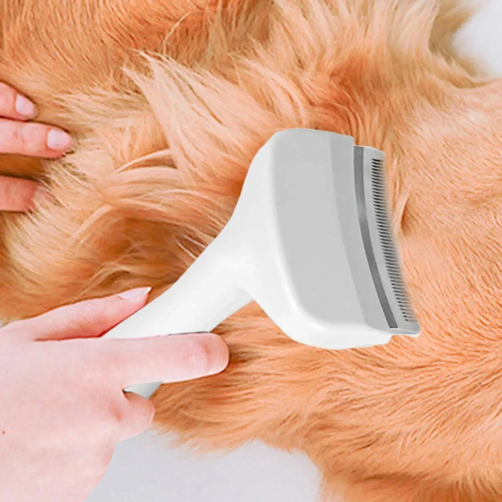 Slicker Brush For Dogs Undercoat Deshedding Tool For Dogs Cats Puppy Kitten Detangling Dematting Rake Shedding Tool For