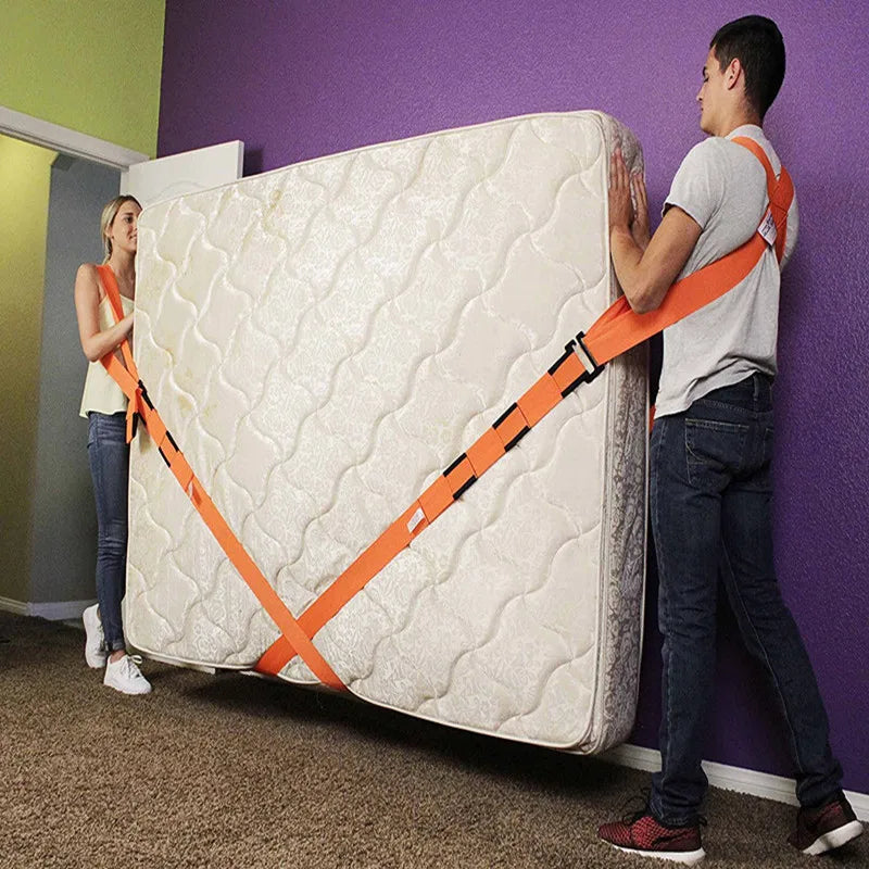 Furniture Moving Carrying Straps Shoulder Forearm Carry Rope Lift Heavy Furniture Transport Belt Ropes Lifting Cord Moving Strap