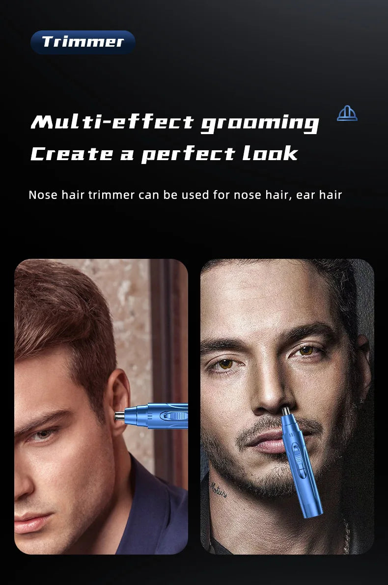 Electric Nose Hair Trimmer Ear and Nose Hair Trimmer Professional Painless Nose Hair Trimmer For Men And Women
