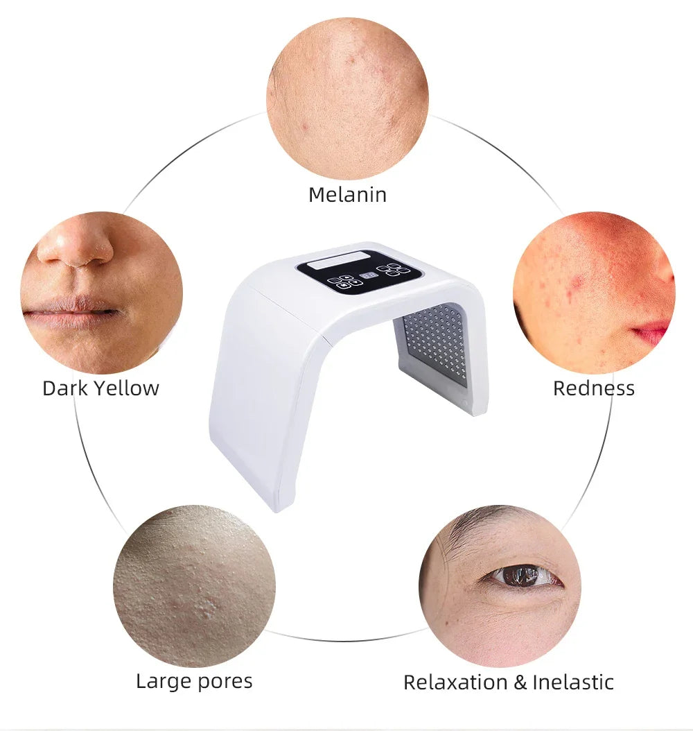7 Colors PDT Led Mask Light Therapy LED Skin Care Beauty Health Facial Mask Led Acne Remover Anti Wrinkle