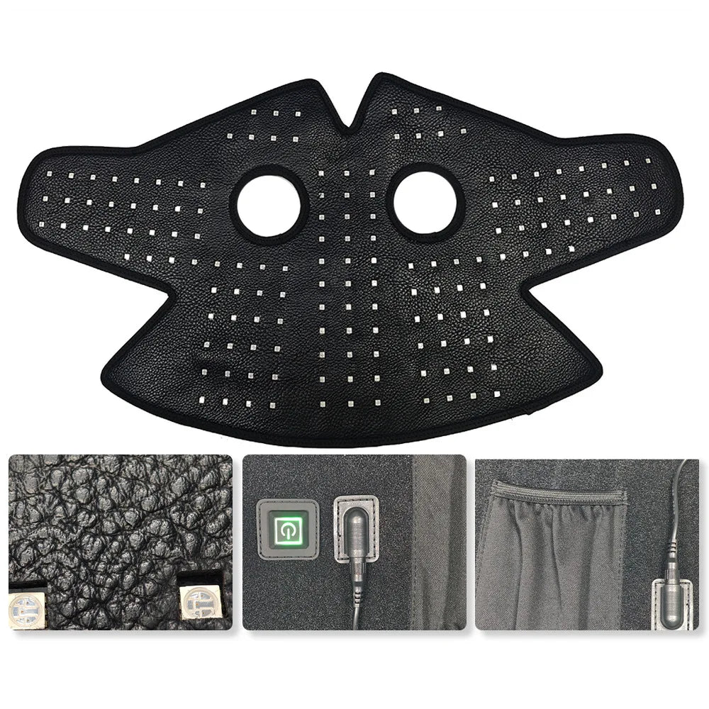 Red Light Therapy for Horses Head,Wearable Infrared Light 660&850 nm Device for Wrap Equine Head Injuries Recovery,Pain Relief