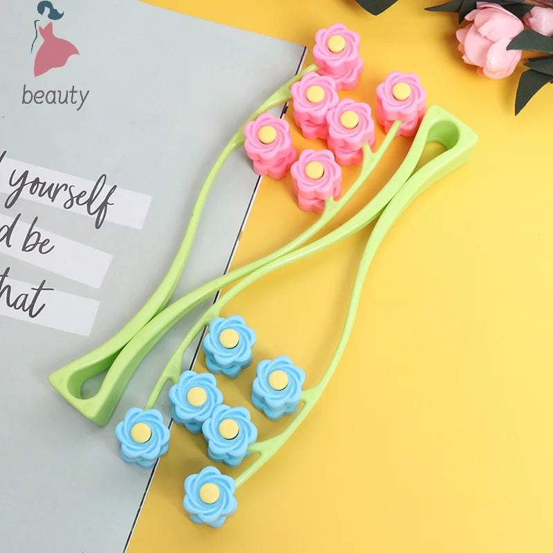 Neck Face Roller Slim Massage Facial Massager Slimming Remove Double Chin Tool