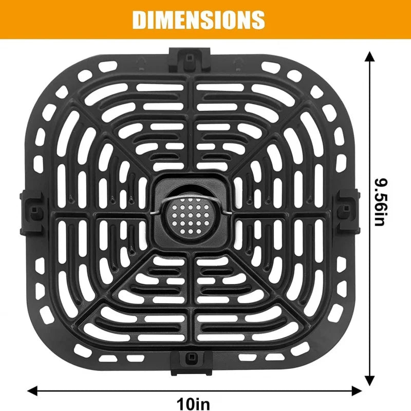 Air Fryer Accessories Instant Pot Airfryer Vortex 23*24 CM Fryer Iron Sheet Divider