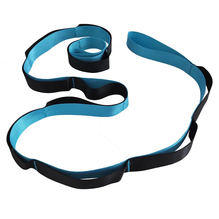 Stretching Strap Yoga Strap with Loops, Stretch Straps for Physical Therapy, Non-Elastic Exercise Strap for Pilates, Dance,Sport