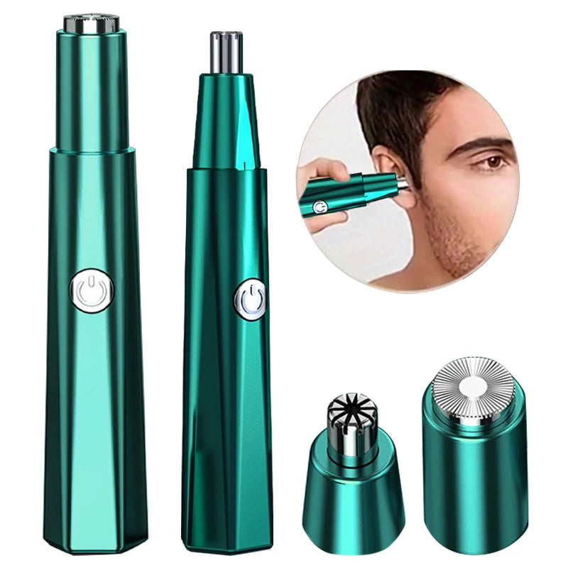 Rechargeable nose hair trimmer electric nose hair trimmer men's shaver nose hair trimmer nose hole trimming scissors