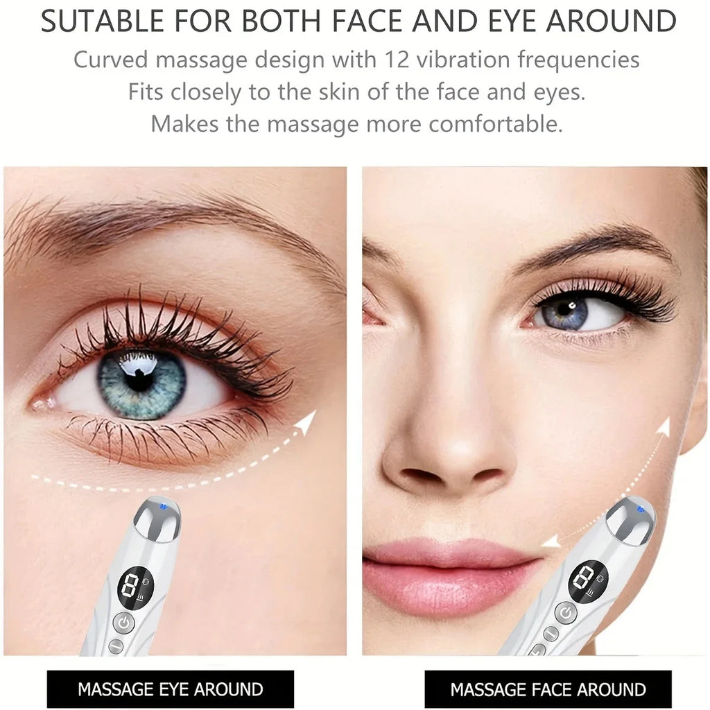 Electric Eye Massager Vibrating Eye Cream Essence Introducer Constant Eye Massager Face Eye Care Pen