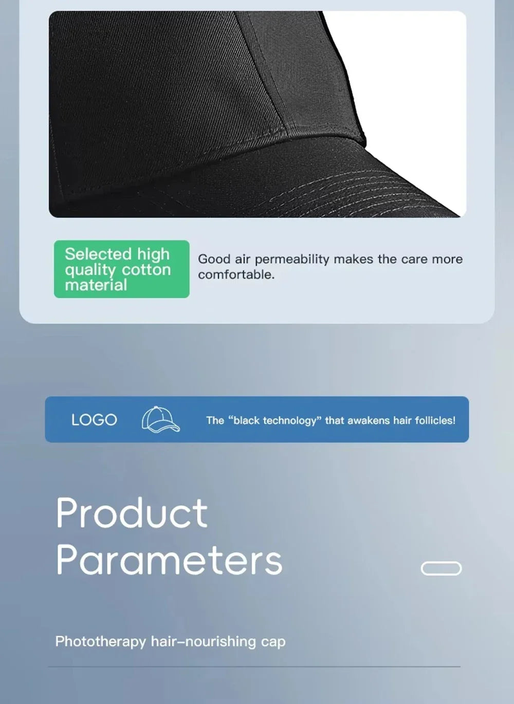 Hair Growth Cap Anti Hair Loss and Growth 142 LED Helmet Hat Hair Regrowth Light Therapy Device Relax Head Treatment Hat Machine