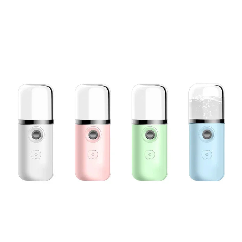 Facial Steamer Device Beauty Spray Hydrating Apparatus  Rechargeable Mini Portable Humidifier