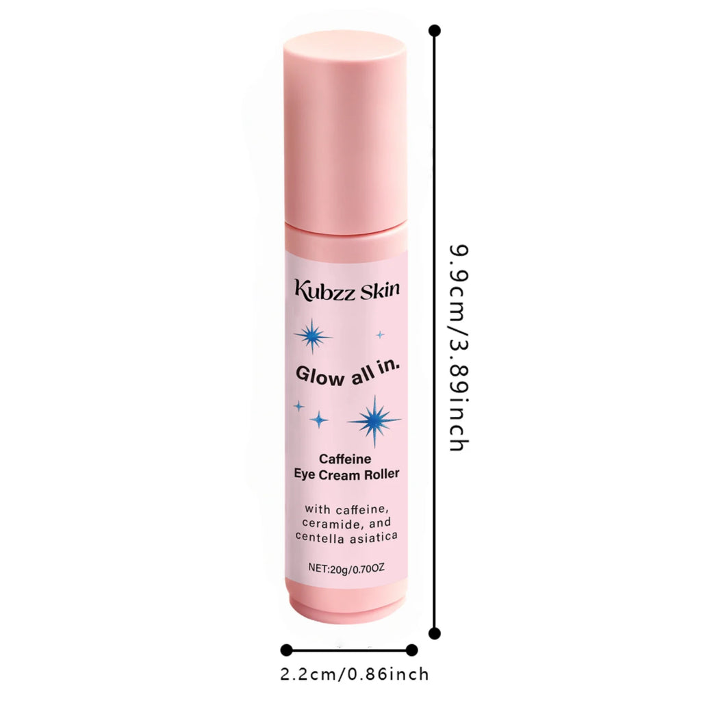 Caffeine Eye Cream, with Added Centella Asiatica Extract, Caffeine, Ceramide Np, and Tocopherol; Moisturizes and Brightens Skin Tone, Smoothes Fine Lines Around the Eyes, and Restores Skin's Youthful Glow —— Light Beige D