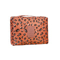 Waterproof Makeup & Toiletries Travel Bag for Women - Portable Cosmetic Organizer