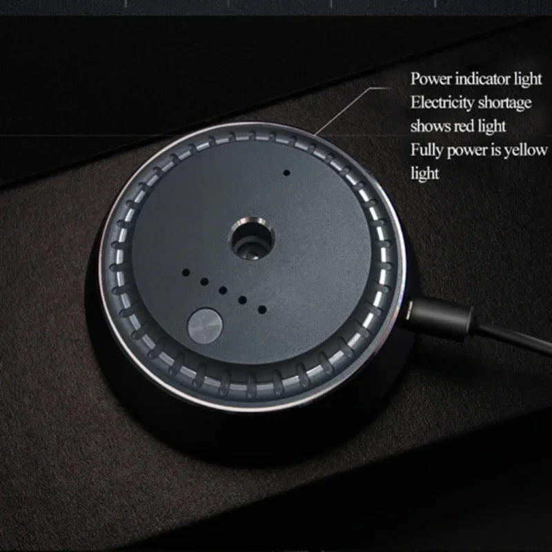 Essential Oil Diffuser Portable USB Rechargeable Scent Diffuser Ultrasonic Fragrance Oil Aroma Diffuser Car Smell Distributor