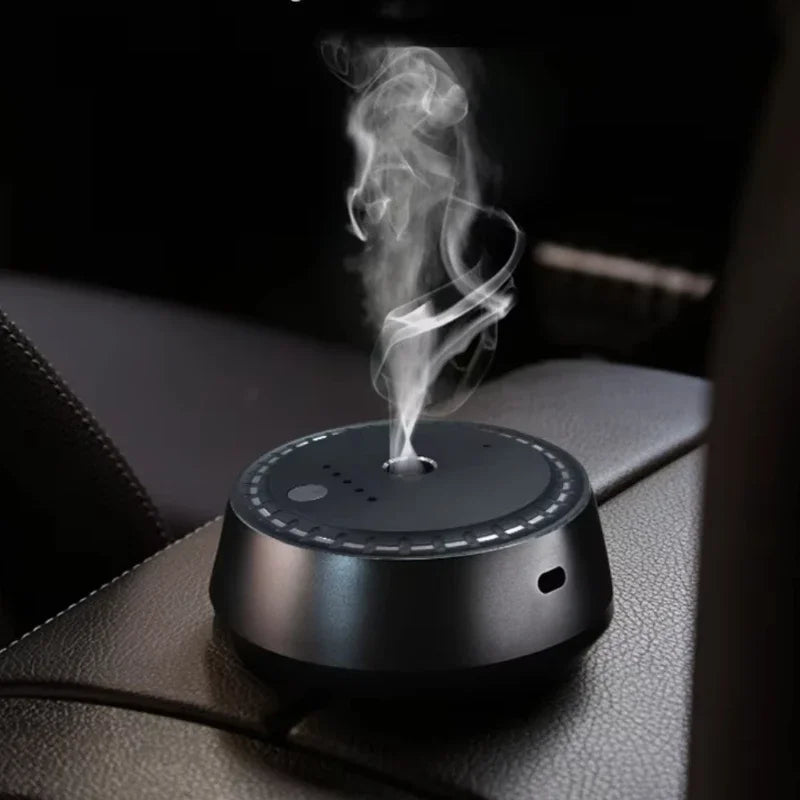 Essential Oil Diffuser Portable USB Rechargeable Scent Diffuser Ultrasonic Fragrance Oil Aroma Diffuser Car Smell Distributor