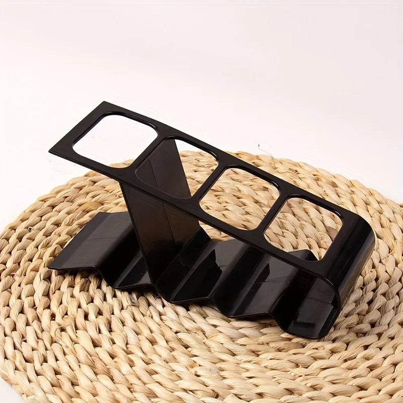 4 Compartment Remote Control Organizer Creative Desktop Storage Rack Plastic Holder Multi Purpose Desk Organizer