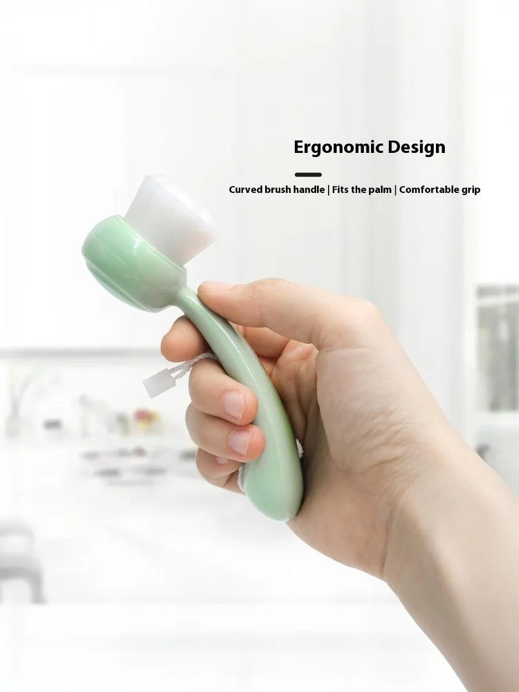 Deep Cleaning Pore Cleaner Wash Face Brush Facial Care Facial Exfoliator Brush Blackhead Soft Face Cleansing Brush