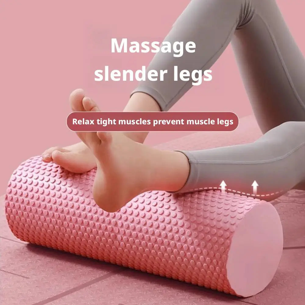 30cm Round Eco Friendly Foam Roller Cylinder Hexagonal Roller For Pilates Exercise Enhanced Home Workouts For Leg Muscle Massage