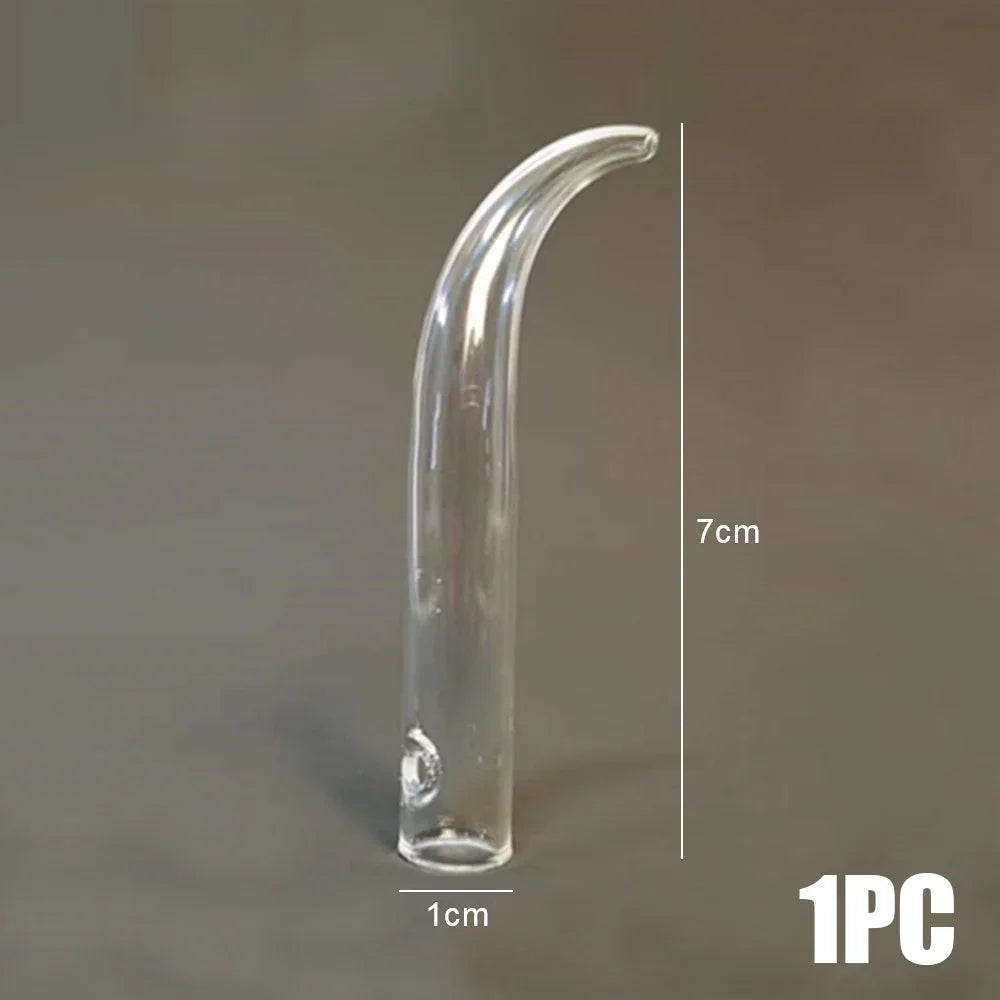 1Pc Vacuum Suction Tube Face Pore Cleanser Glass Pipes Blackhead Removal Extractor Beauty Machine Facial Skin Care Accessories