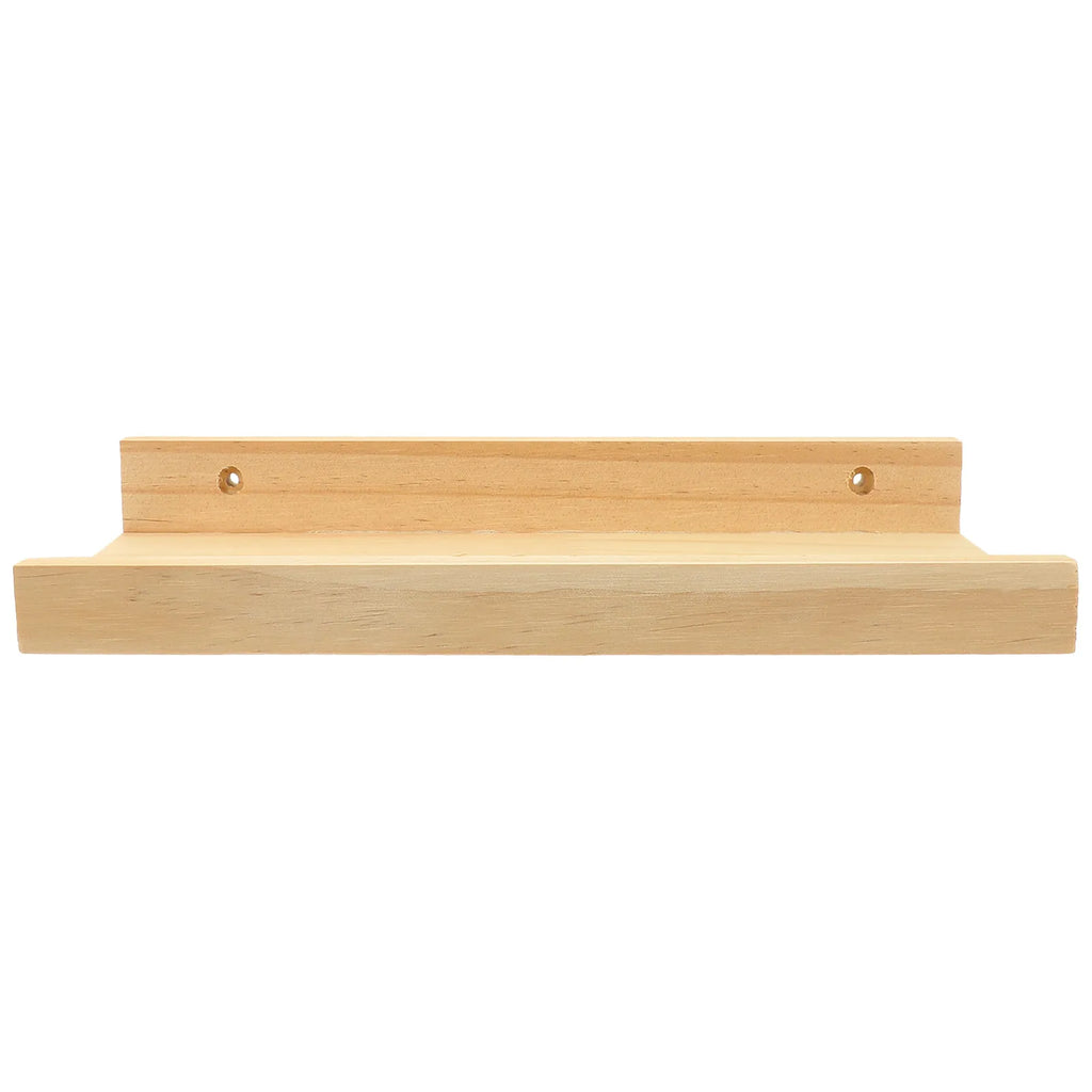 Wooden Wall Shelf Small Floating Shelf for Bedroom Bathroom Living Room Decorative Storage Rack Small Floating Shelves