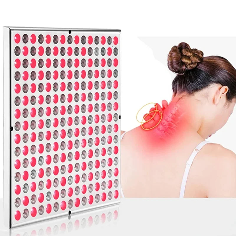 NEW LED Light Therapy Panel 45W Body Pain Relief Treatment 660nm 850nm Near Infrared Full Body Face Anti Aging Red Grow Light