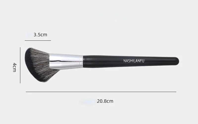 New Face Sculpting Brush Makeup Brushes Large Cosmetics Face Cont Bronzer Oblique Powder Blush Brush Face Make Up Tools
