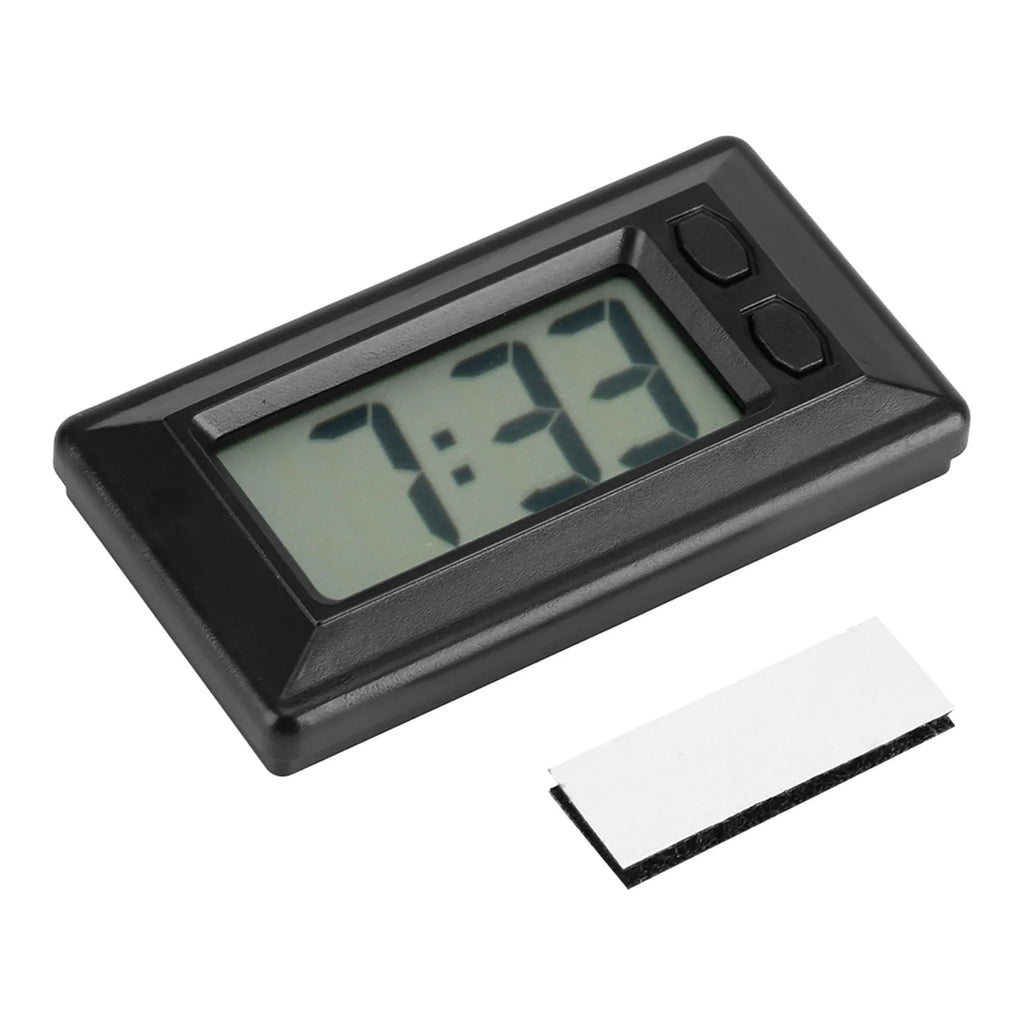 LCD Digital Clock Table Car Dashboard Desk Electronic Clock Date Time Calendar Display