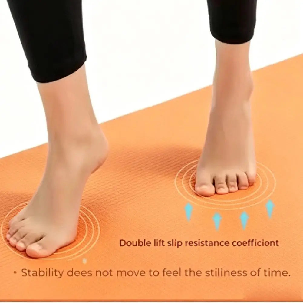 Yoga Mat Anti-skid Sports Exercise Mat for Yoga & Pilates Moistureproof Thickened Camping Picnic Mat Foam Sleeping Pad
