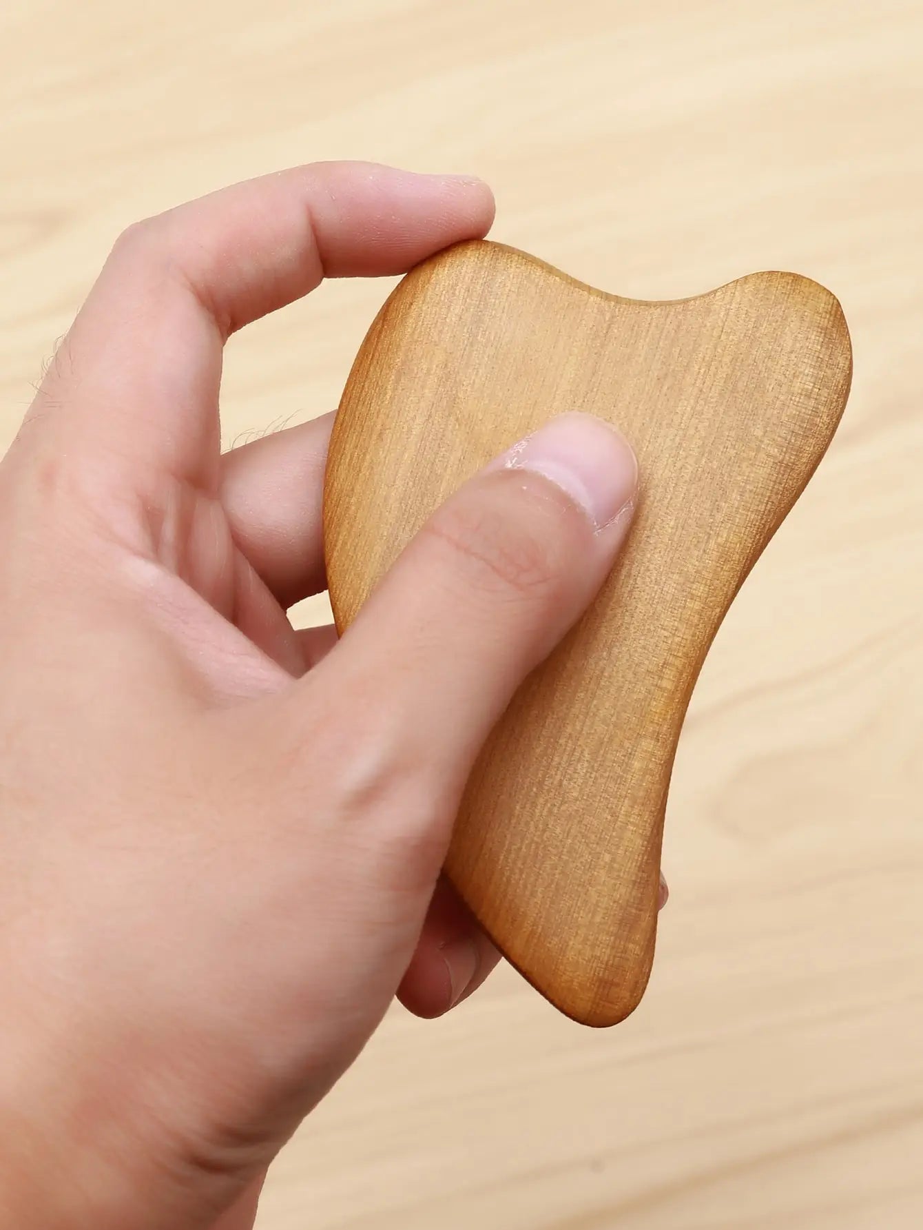 Gua Sha Facial Tools Skin Care Tools 1pc Wooden Gua Sha Massage Board For Face For Spa Acupuncture Point Massager