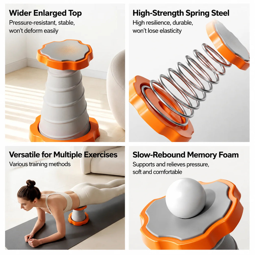 New Home Use Push-up Assist Device with Bouncy Support Upper Body Workout Aid for Abdominal Exercise and Fitness for Beginners