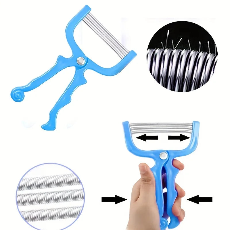Facial Care Hair Remover Safe Handheld Spring Roller Female Hair Mustache Hair Removal Beauty Cleaning Reusable Depilation Tool
