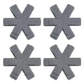 Pot and Pan Protectors 12/24Pcs Pot Dividers Pad Non-woven 3 Sizes Pans Separator Pads for Protecting Separators Pads Cookware