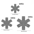 Pot and Pan Protectors Dividers Pads Stacking Pan Protectors Pan Separators Pads for Protecting Separating Pots and Pans