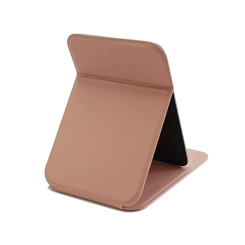 Folding Makeup Mirror High-quality Portable Desktop Makeup Mirror Single-side Creative Women Solid Color Standing Makeup Mirror