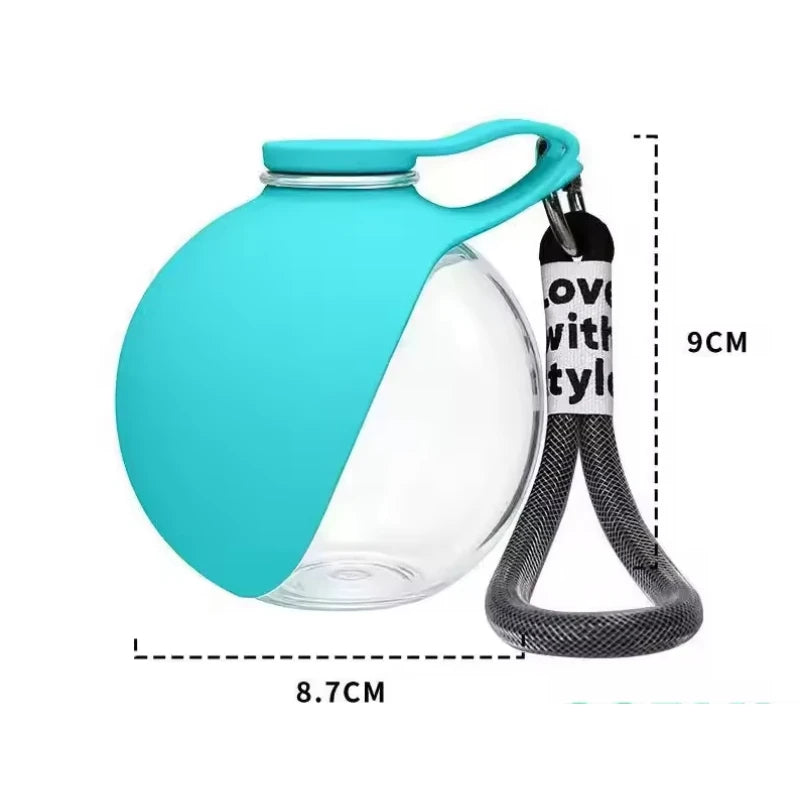 Portable Dog Water Bottle Travel Dog Water Dispenser with Bowl No-Spill Puppy Water Bottle for Walking Hiking Dog Water Bottle